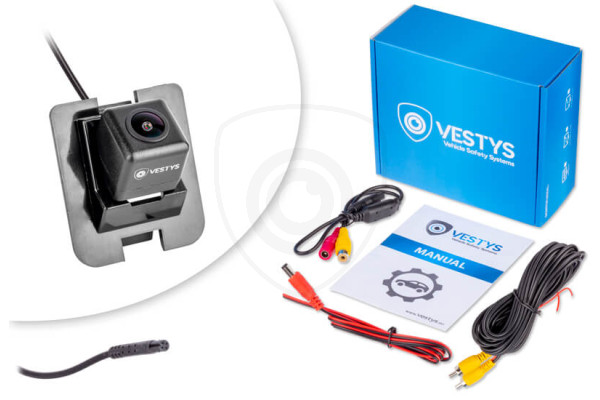 Achteruitrijcamera Mercedes-Benz W204, W212, W221, Vito en Viano