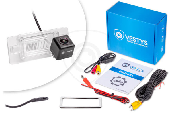 Inhoud van de verpakking van de achteruitrijcamera voor Opel Astra, Zafira, Insignia en Mokka Inhoud van de verpakking van de achteruitrijcamera voor Opel Astra, Zafira, Insignia en Mokka