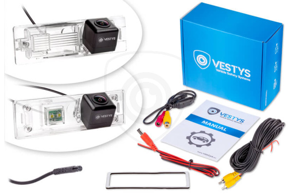 Inhoud van de verpakking van de achteruitrijcamera voor BMW 1-serie, 6-serie, i3, Z4 en X5 Inhoud van de verpakking van de achteruitrijcamera voor BMW 1-serie, 6-serie, i3, Z4 en X5