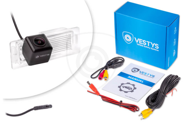 Inhoud van de verpakking van de Achteruitrijcamera voor Chevrolet Aveo en Cruze Inhoud van de verpakking van de Achteruitrijcamera voor Chevrolet Aveo en Cruze