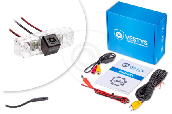 Inhoud van de verpakking van de Achteruitrijcamera voor Subaru Forester, Impreza, Legacy en Outback Inhoud van de verpakking van de Achteruitrijcamera voor Subaru Forester, Impreza, Legacy en Outback
