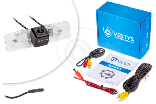 Inhoud van de verpakking van de achteruitrijcamera voor Subaru Legacy Inhoud van de verpakking van de achteruitrijcamera voor Subaru Legacy