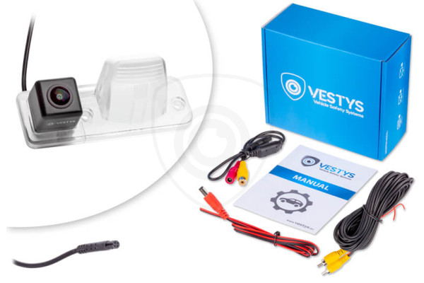 Achteruitrijcamera Volkswagen T4 (Multivan, Transporter, Caravelle) 2001, 2002, 2003, 2004, 2005,  2006, 2007, 2008, 2009, 2010, 2011