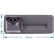Achteruitrijcamera in de kofferbakhandgreep voor Škoda Fabia, Roomster, Yeti, Superb