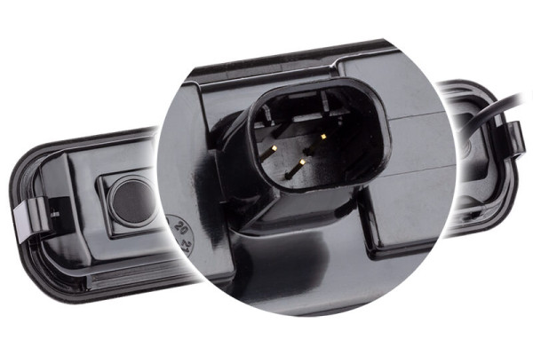 Achteruitrijcamera in de kofferbakgreep voor Ford Tourneo Connect 2, Focus Kombi Mk3 en B-Max