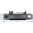 Achteruitrijcamera in kofferbakgreep voor Ford Ranger (2011 - 2015)