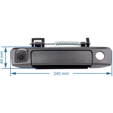 Ford Achteruitrijcamera - Kofferbakgreep Model 4