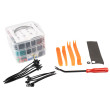 Set clips en bevestigingsmaterialen voor de auto – 680 klemmen + 45 stuks gereedschap en accessoires