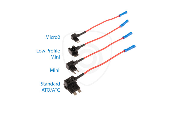 Zekeringadapter – aftakking van de zekeringkast 12/24 V