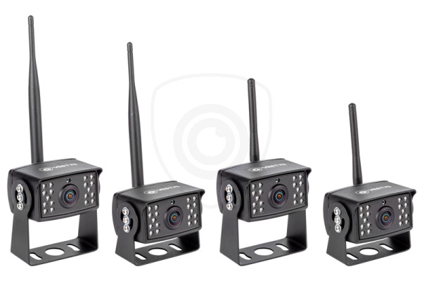 Wifi draadloze AHD-set: camera + monitor (5″/7″/9″) voor vrachtwagens