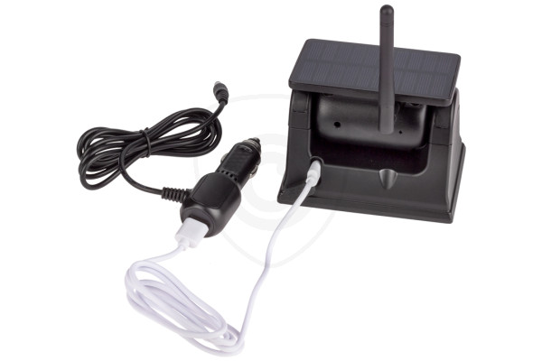 Draadloze wifi AHD-set voor bedrijfsvoertuigen met camera en zonnepaneellading evenals magnetische bevestiging