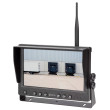 Draadloze wifi AHD-set voor bedrijfsvoertuigen met camera en zonnepaneellading evenals magnetische bevestiging