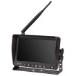 Draadloze wifi AHD-set voor bedrijfsvoertuigen met camera en zonnepaneellading evenals magnetische bevestiging