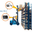 Draadloze set voor heftruck Vestys Fork met externe batterij