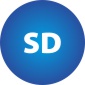 de monitor ondersteunt camera's met SD-resolutie