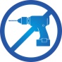 Montage van de camera zonder boren