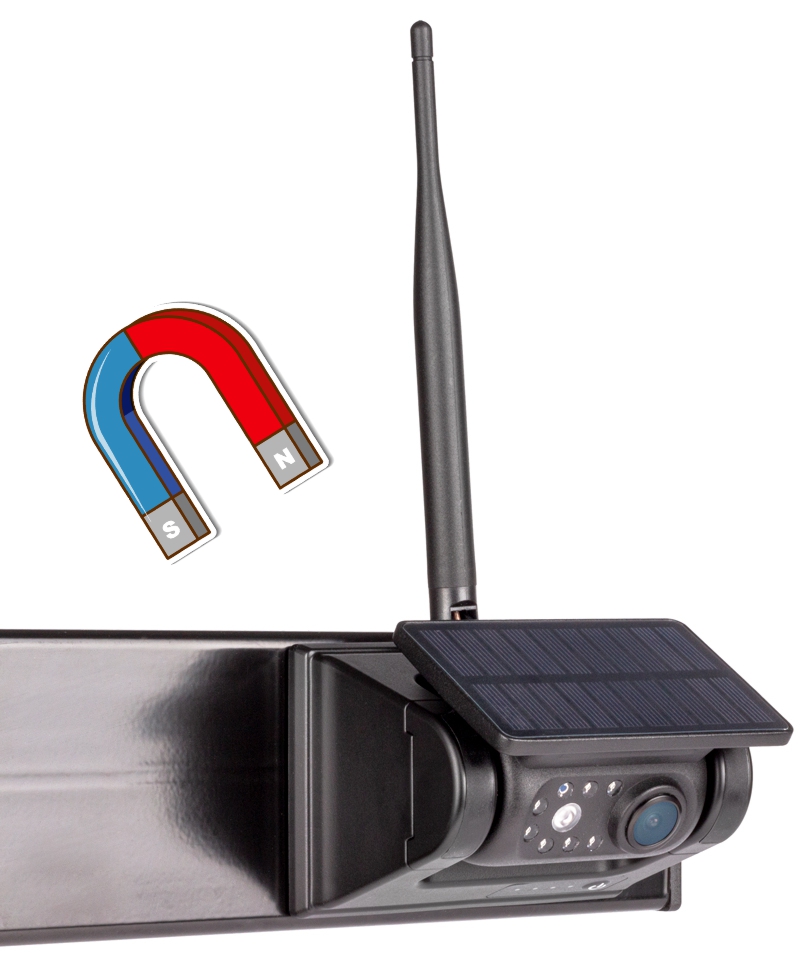 magneetbevestiging van de draadloze wifi-camera